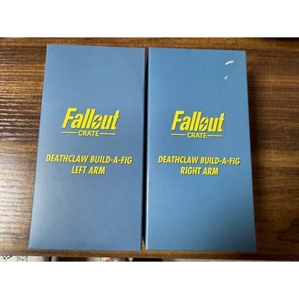 Fallout Loot Crate Deathclaw Right / Left Arm Build a Figure NIB New